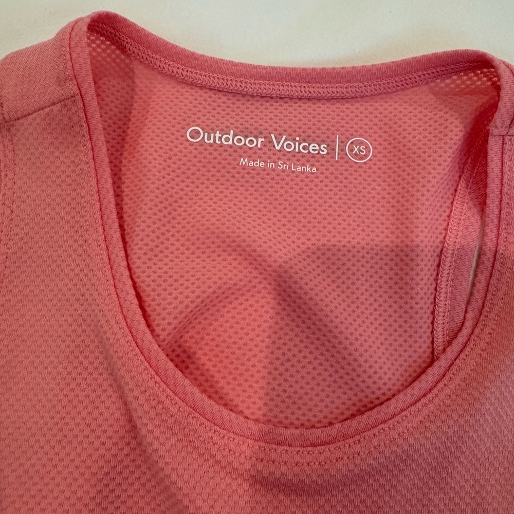 Outdoor voices tank top